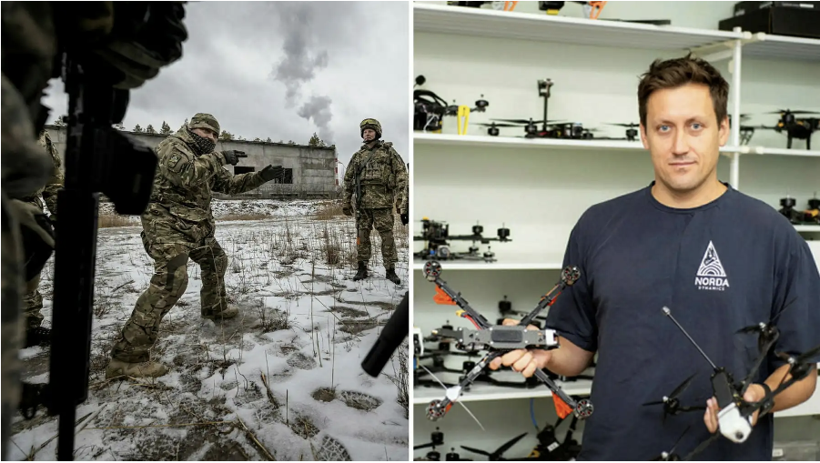 Svenska försvarsprofiler vässar ukrainska drönare